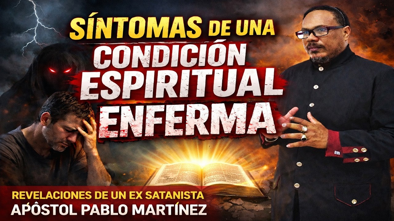 EN VIVO | TEMA: SÌNTOMAS DE UNA CONDICIÒN ESPIRITUAL ENFERMA- APÒSTOL PABLO MARTINEZ