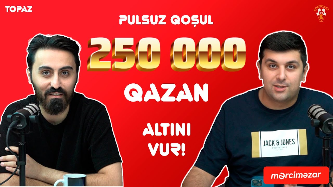 MƏRCİMƏZAR #1 |PUL YATIRMADAN 250.000 AZN QAZAN! 😱 | BANKO KUPONLAR VƏ TƏXMİNLƏR |  