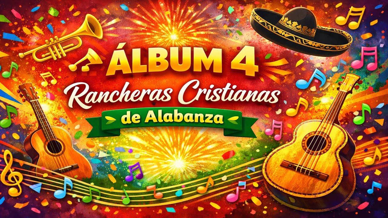 🎺 ÁLBUM 4 – Rancheras Cristianas de Alabanza 🎶