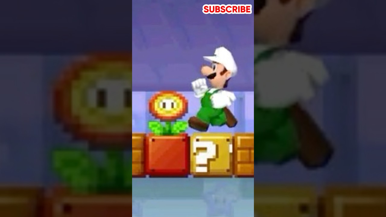 Fire flower is better than ice flower #mario #mariobros #shorts