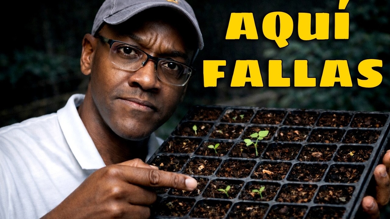 🌱¿Por qué NO GERMINAN tus semillas? El problema NO es la semilla, es el SEMILLERO