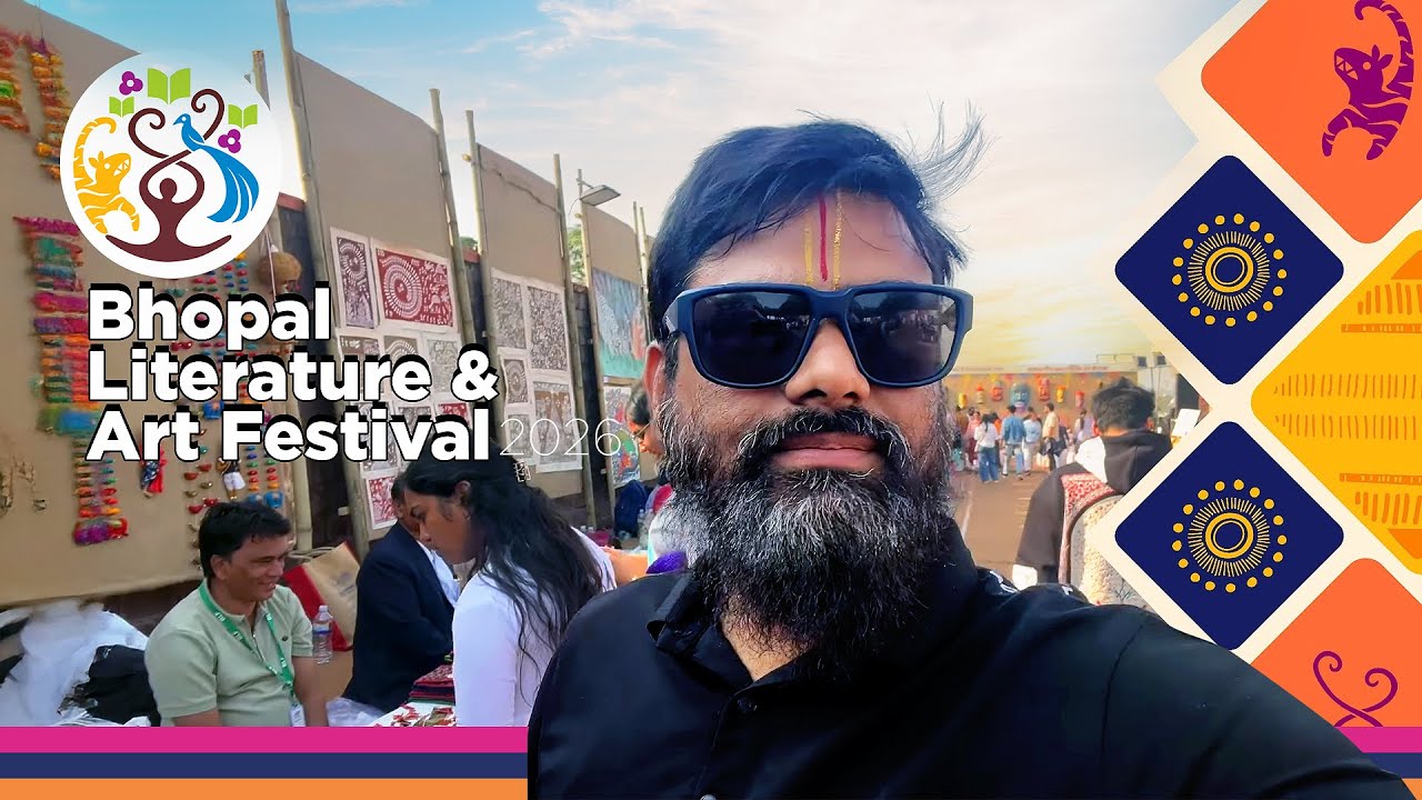 Bhopal Literature & Art Festival @bhopalliteraturefestival-o6629  #bhopal #bharatbhawan #bhopalnews 