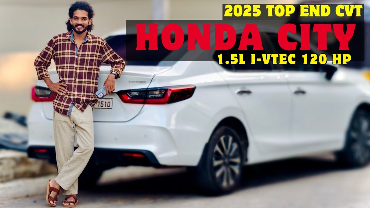 Honda's cub🔥HONDA CITY 2025 CVT Detailed video
