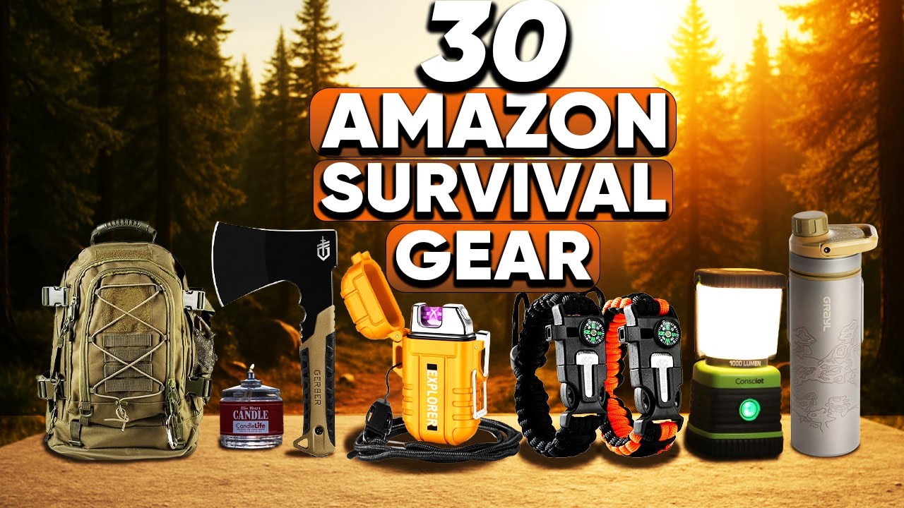 30 Insane Survival Gear on Amazon You Can’t Ignore
