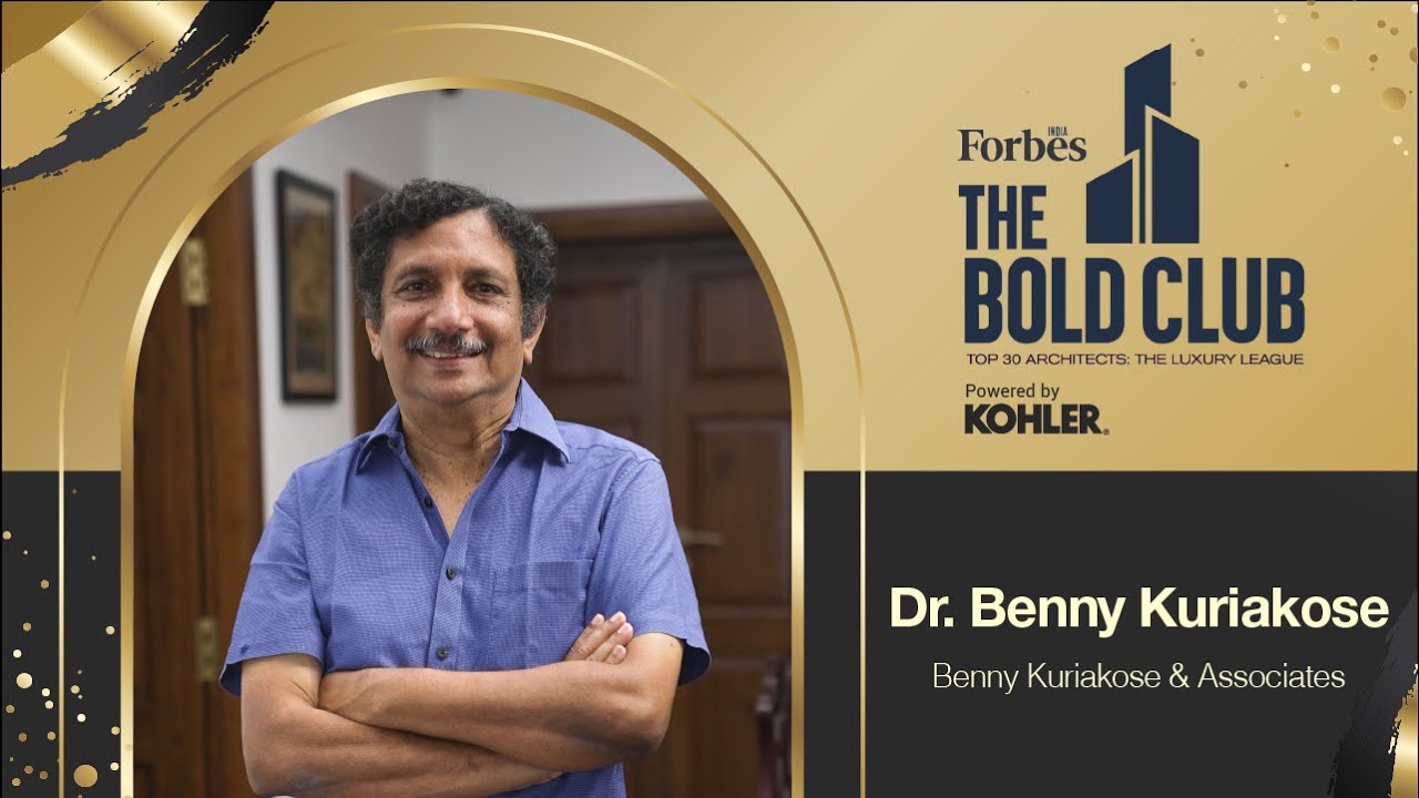 Dr. Benny Kuriakose – Founder and Principal Designer – Benny Kuriakose & Associates