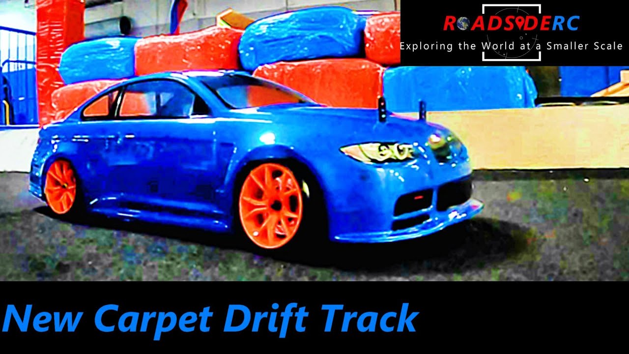New Carpet RC Drift Track at Music City RC!