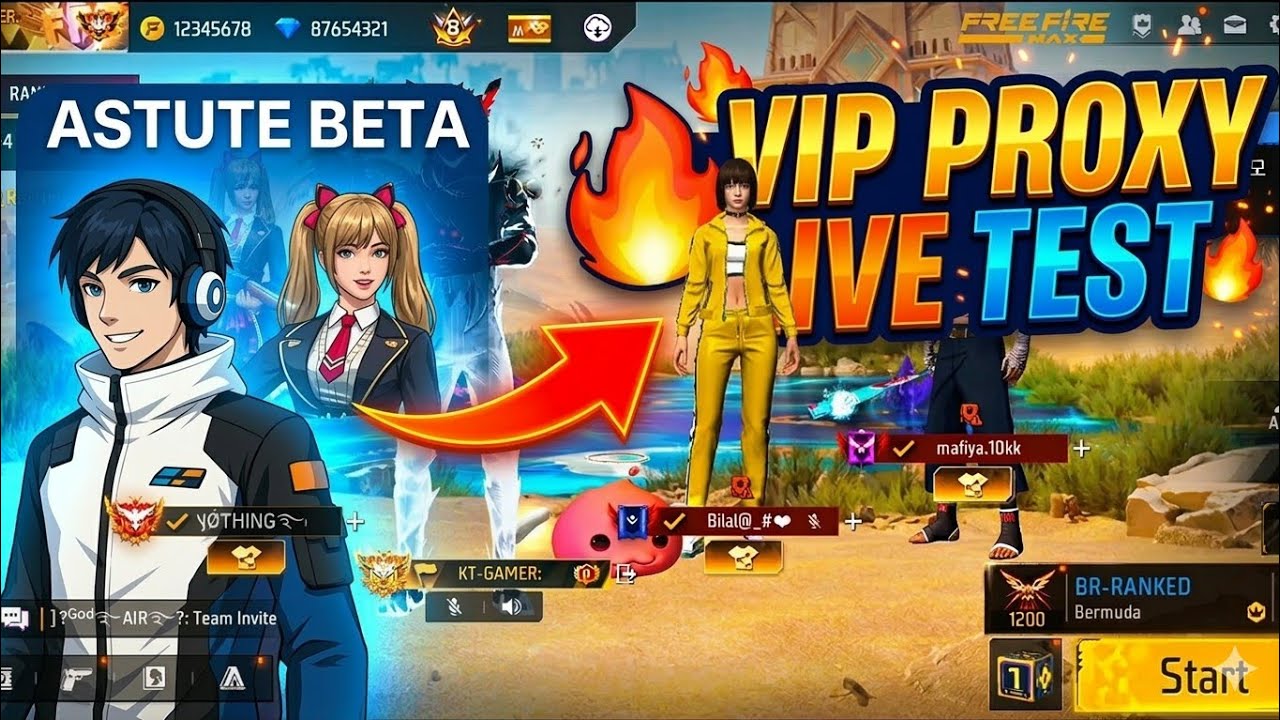 OB53 VIP PROXY SERVER: All Items Unlocked! 😱 (Live Test)