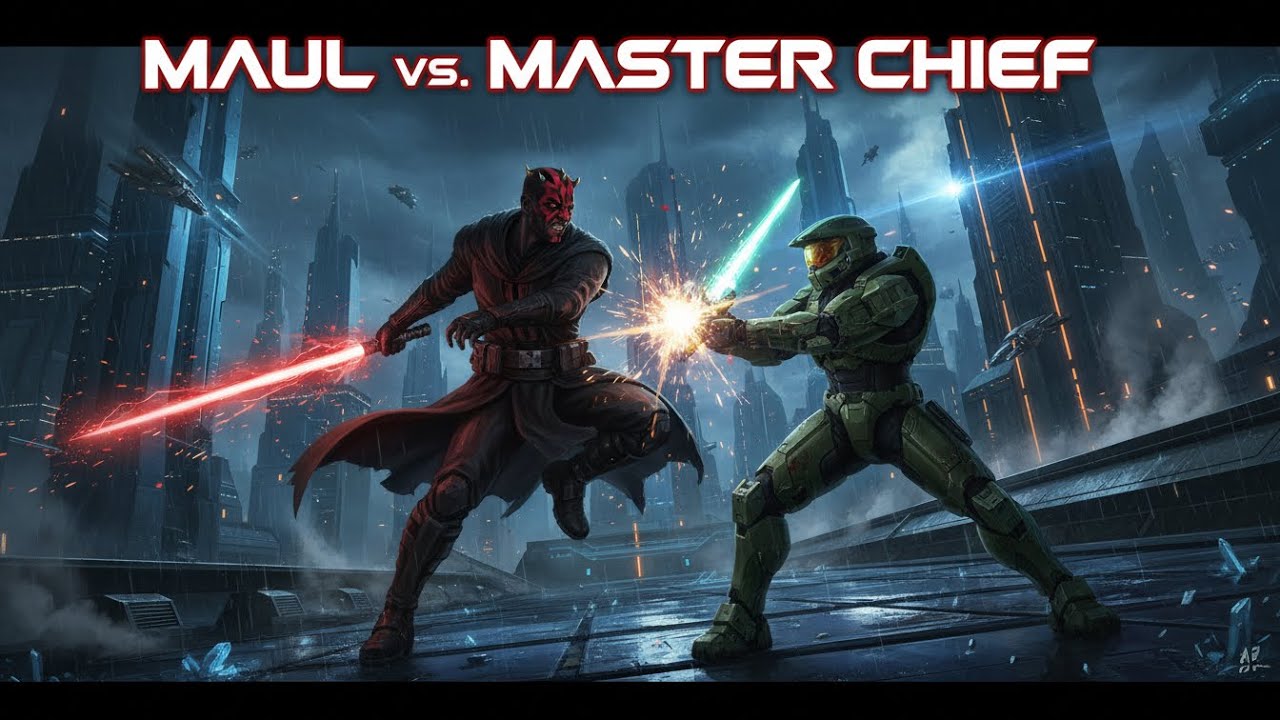 What if Darth Maul Entered the Halo Universe?
