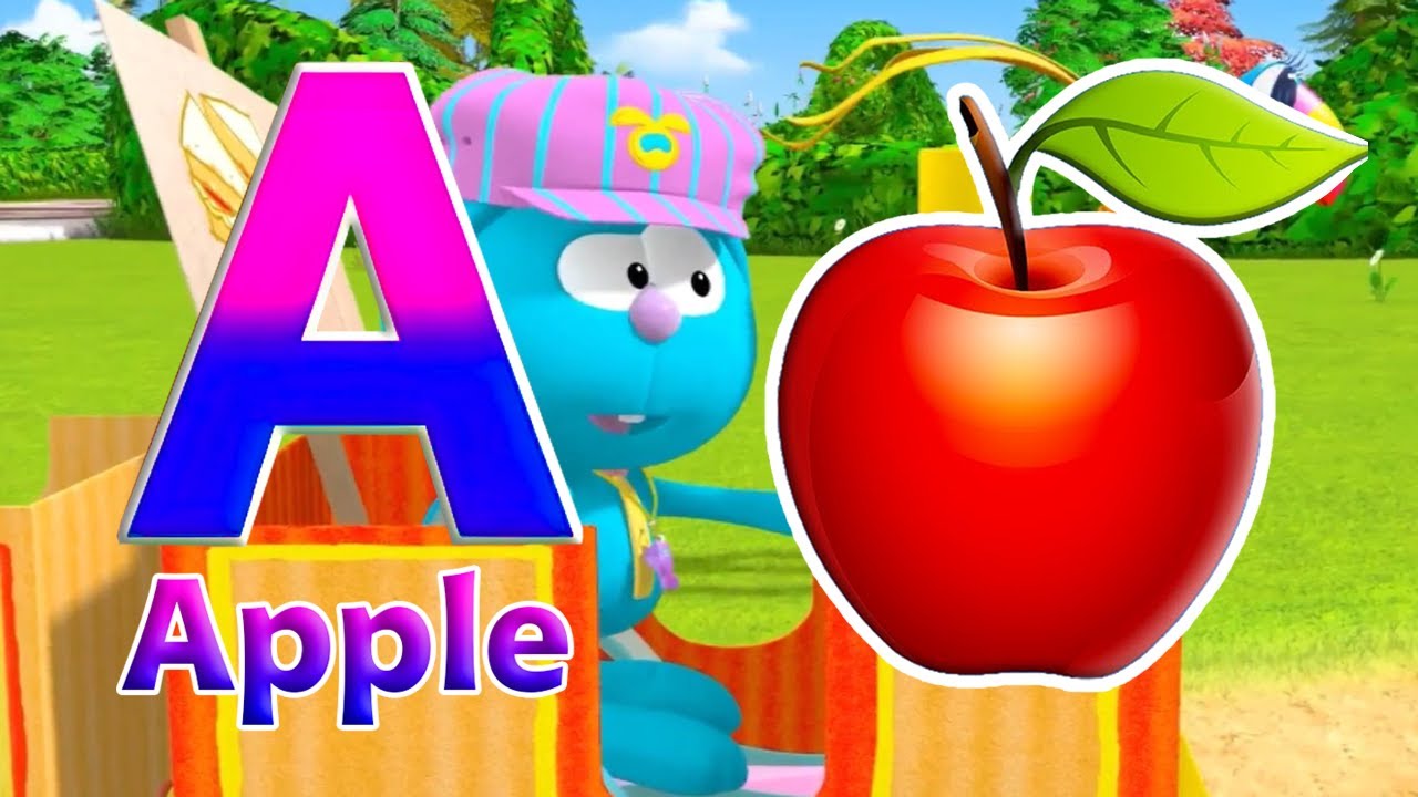 Phonics Song 2 with TWO Words in 3D - ABC Alphabet Songs A For Airplane & Sounds For Kids NEW 1217
