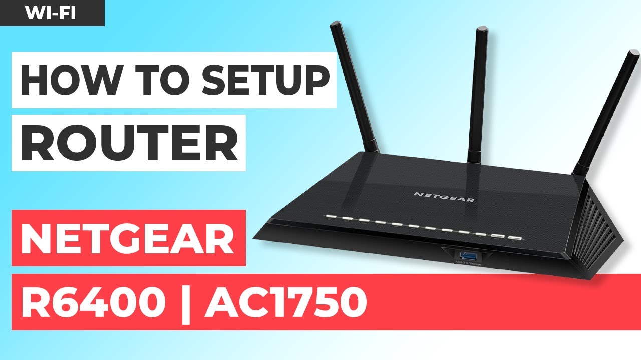 ✅ Как настроить NETGEAR R6400 | Интеллектуальный WiFi-маршрутизатор NETGEAR AC1750 802.11ac, двух...