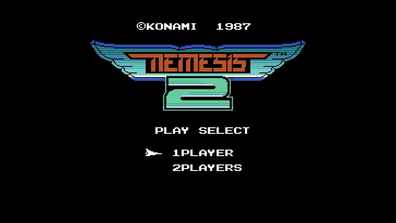 Nemesis 2 · Gradius II · グラディウス2. MSX/SCC. Konami 1987. Full Playthrough