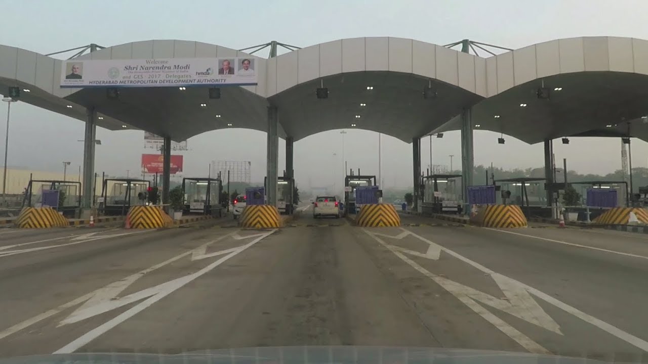 Driving in Hyderabad (Nehru Outer Ring Road) - Telangana, India