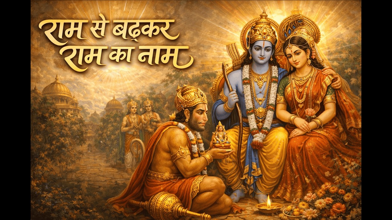 राम से बढ़कर राम का नाम | New Ram Bhajan 2026 | Emotional Ram Bhajan