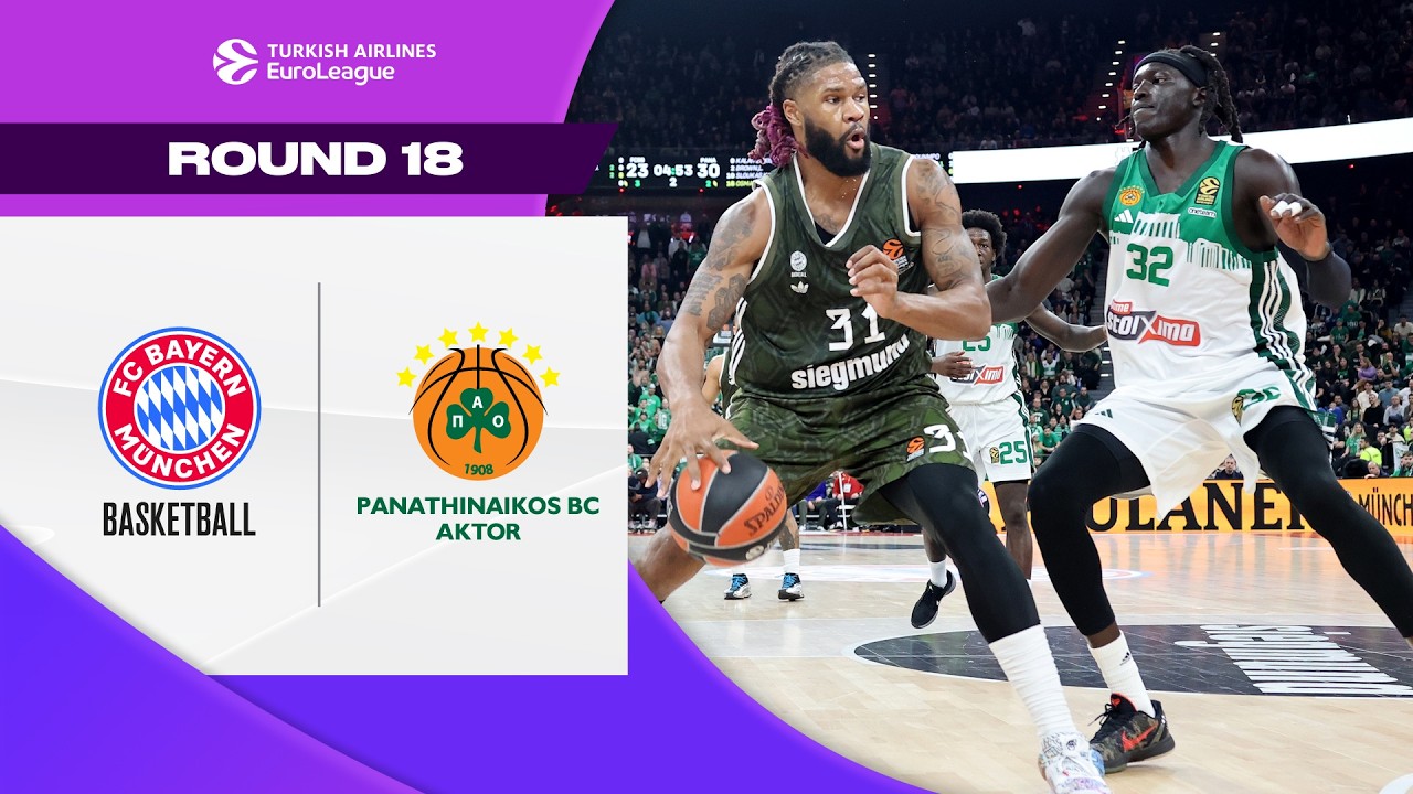 ENDING Bayern&rsquo;s HOME Streak | Bayern - Panathinaikos | BASKETBALL HIGHLIGHTS R18 2024-25