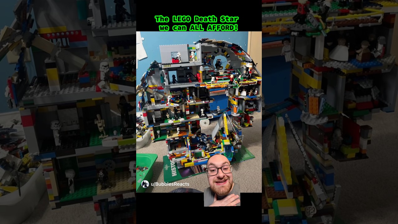 БЮДЖЕТНЫЙ LEGO UCS Звезда Смерти #lego #legos #legostarwars #starwars #legosets #legotoys #toys