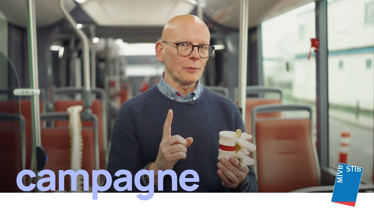 [CAMPAGNE] Les bonnes pratiques de santé pour les chauffeurs de bus STIB ft. Ethias