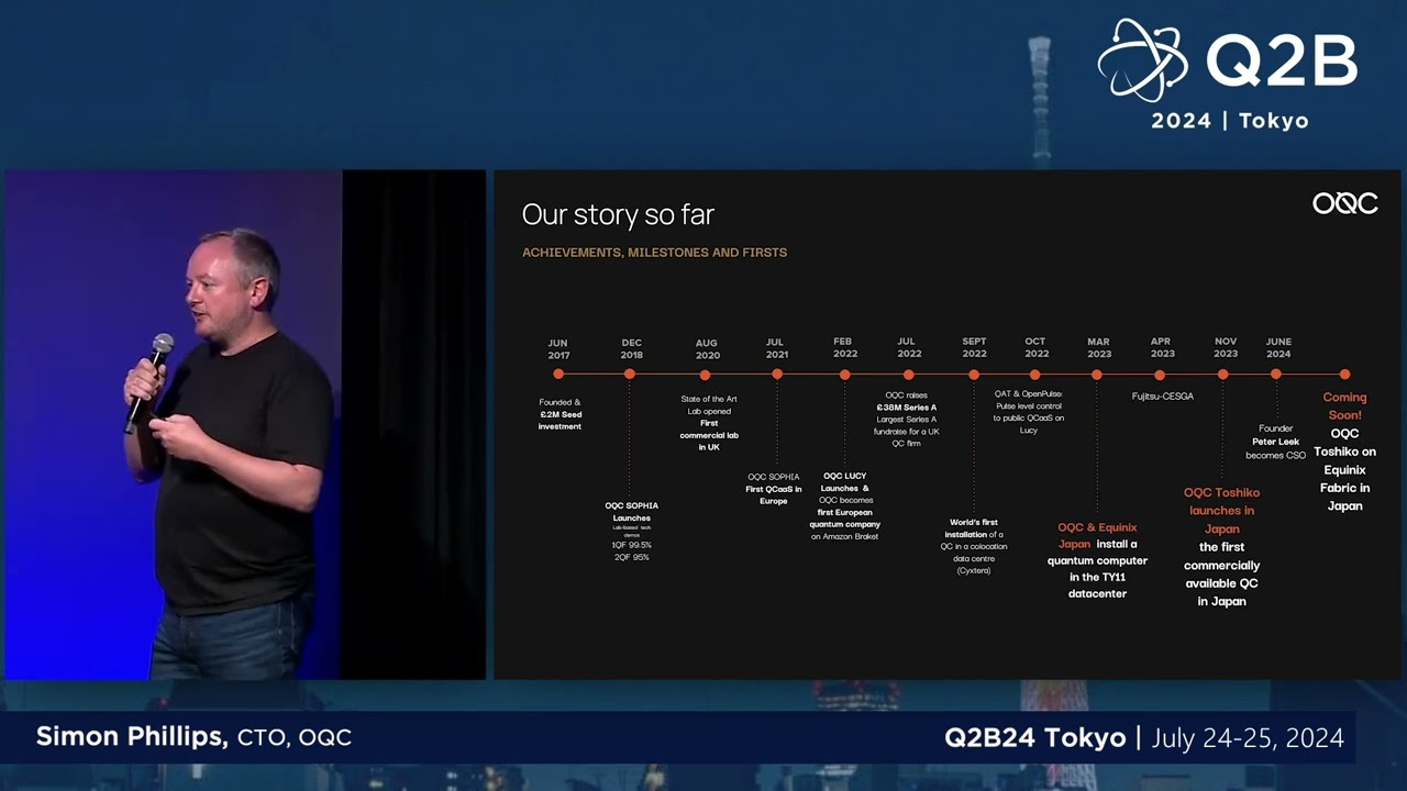 Q2B24 Tokyo | Unlocking Quantum Capabilities through Colocation and QCaaS | Simon Phillips