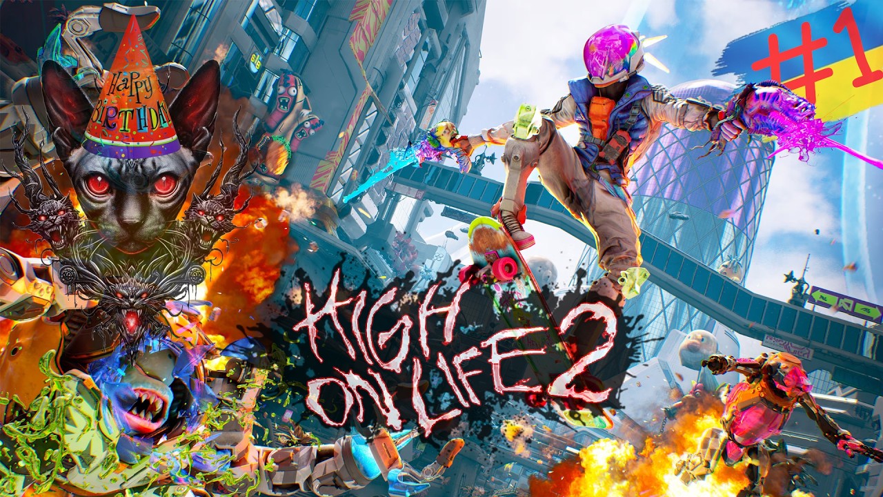 High on Life 2 Мой день рождения и этот безумный шутер Часть 1