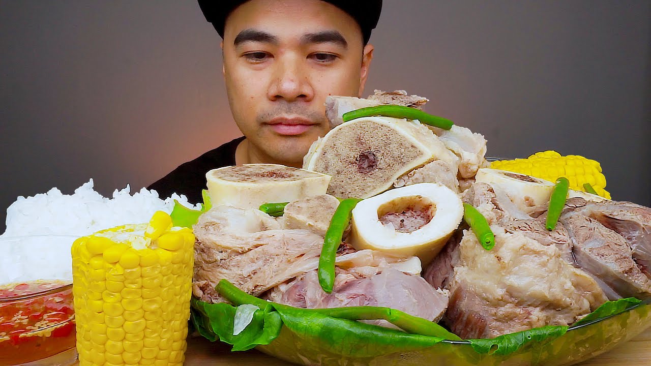 BEEF BULALO BATANGAS | Mukbang Asmr | ALFIE EATS