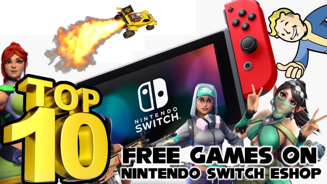 Top 10 Free Games on The Nintendo Switch Eshop - TOP 10 SHOW - Best games on Nintendo Switch Eshop