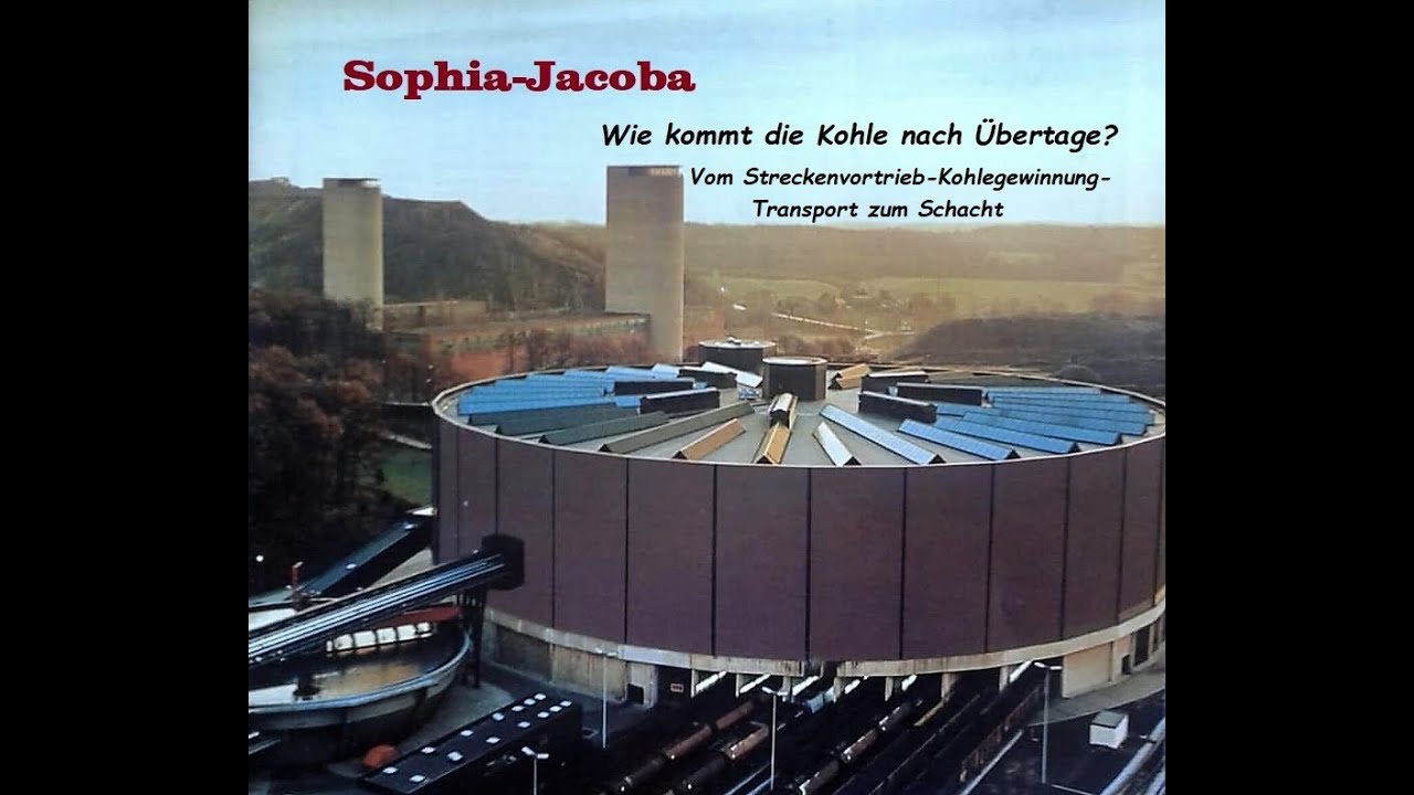 Sophia-Jacoba Funktion einer Zeche 👍Vom Streckenvortrieb-Kohlegewinnung-Transport zum Schacht 😉