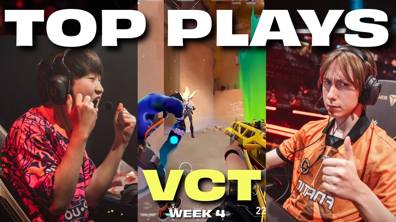 Top VCT Plays of WEEK #4 |  Champions Paris 2025