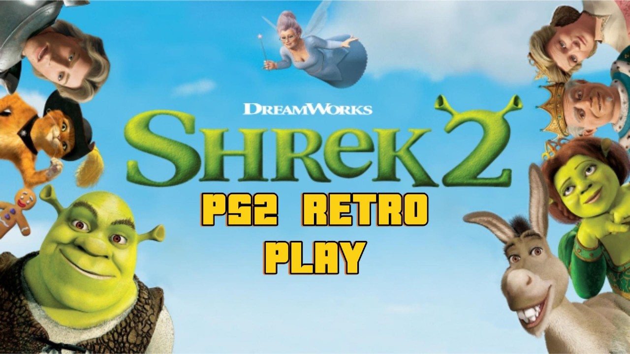 SHREK 2 PS2 RETRO MOVIE GAME Playstation 2