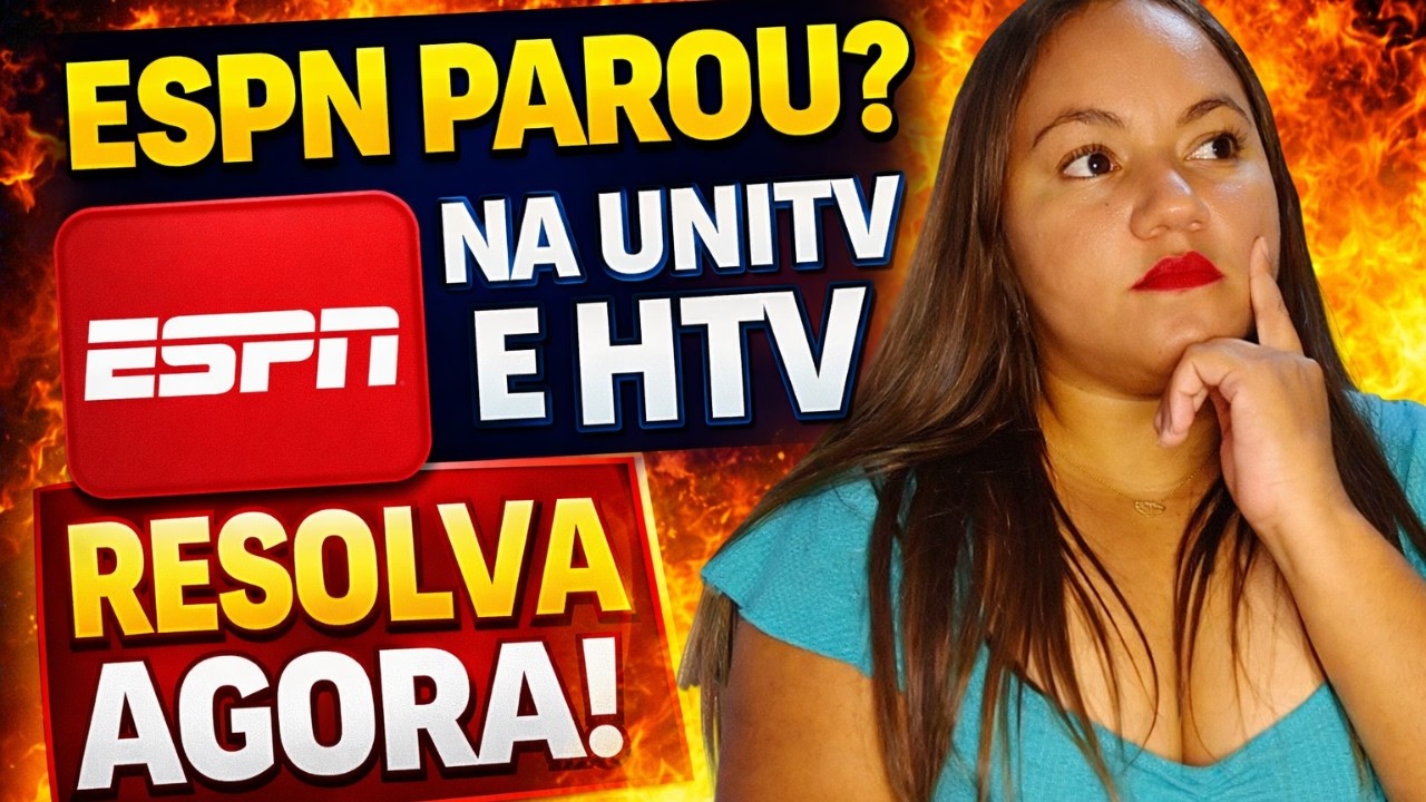 ESPN PAROU DE FUNCIONAR? ESPN VAI VOLTAR? SAIBA COMO RESOLVER ISSO!