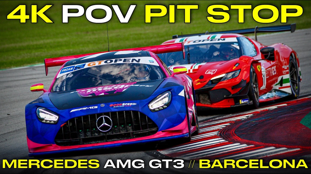 On the LIMIT in the MERCEDES-AMG GT3 at Barcelona | Onboard