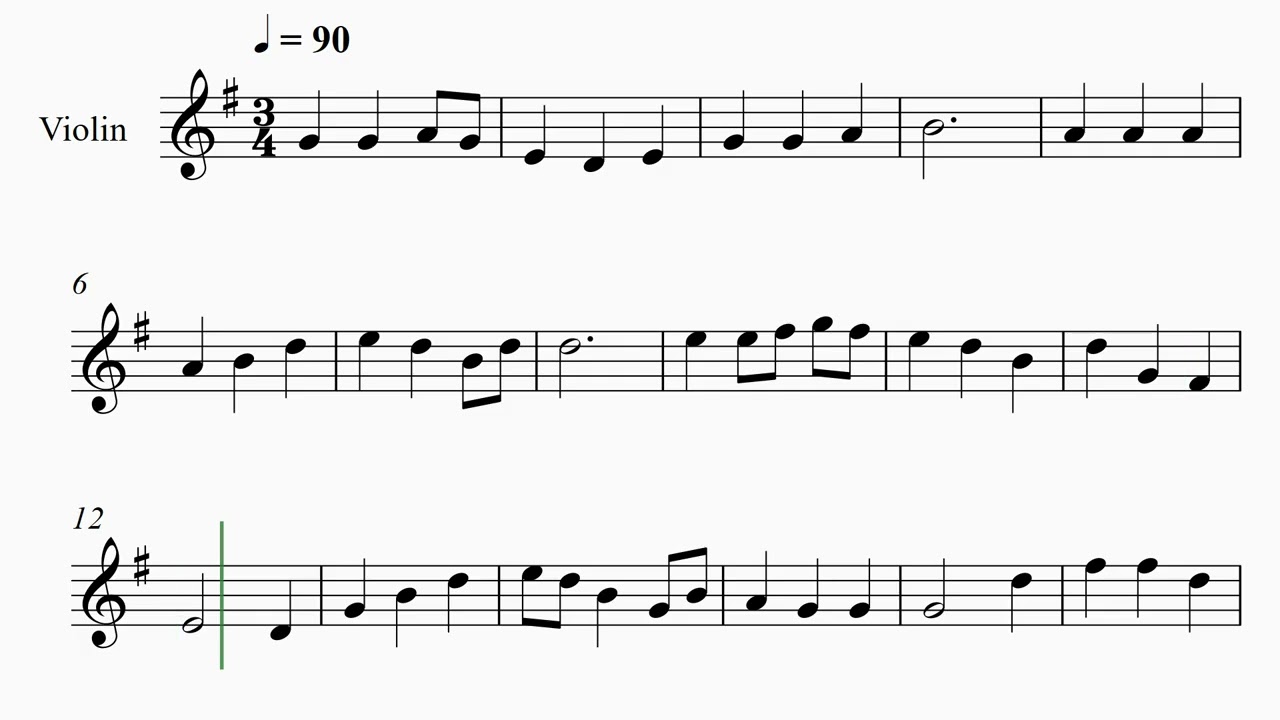 Be Thou My Vision | Violin Sheet Music