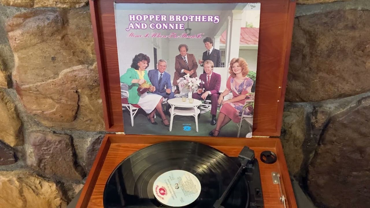 Hopper Brothers And Connie Home Is Where The Heart Is Gospel Vinyl LP Record Full Album