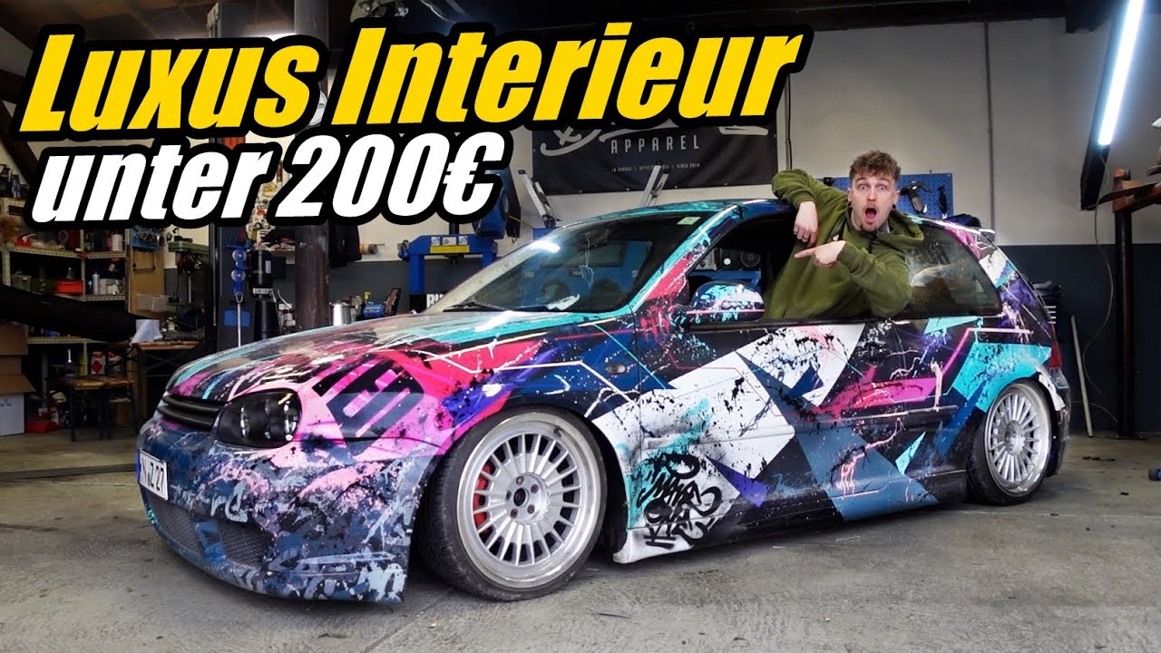 Vom RANZIGEN Innenraum zum LUXUS Interieur für unter 200€!