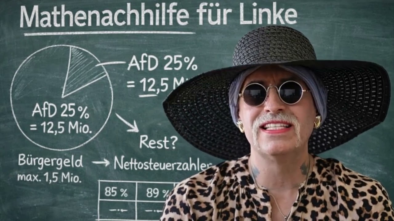 Wer wählt die AfD wirklich? Mathematische Analyse zu Bürgergeld, Nettosteuerzahlern und Wahlzahlen