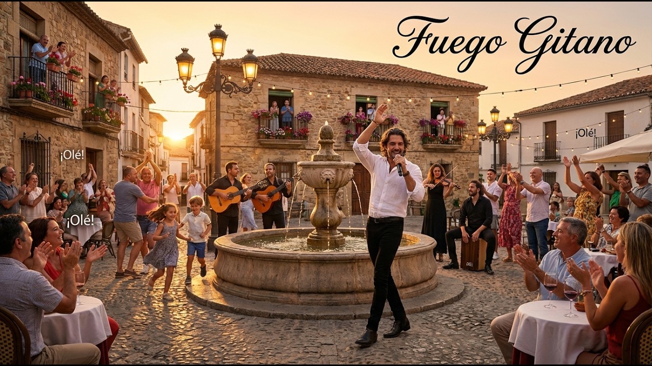 💃 Flamenco Fire Nights 2026 – Gypsy Kings Style | Spanish Guitar Rumba