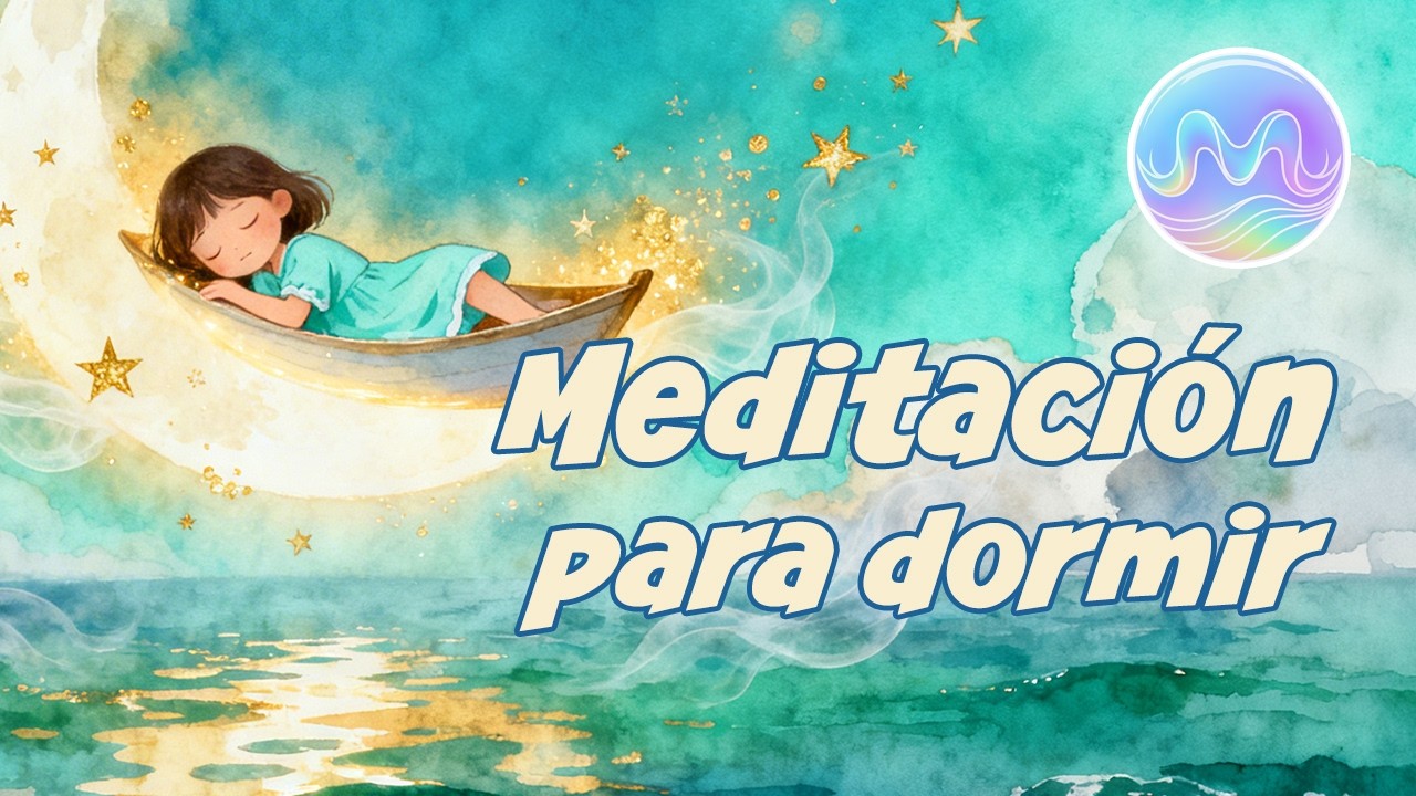 Meditación para dormir profundamente | Niños 7 a 11 años