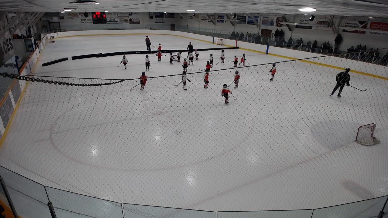 2026-02-15 @ 11:00AM - La Broquerie White U7 vs Ste Anne Orange U7