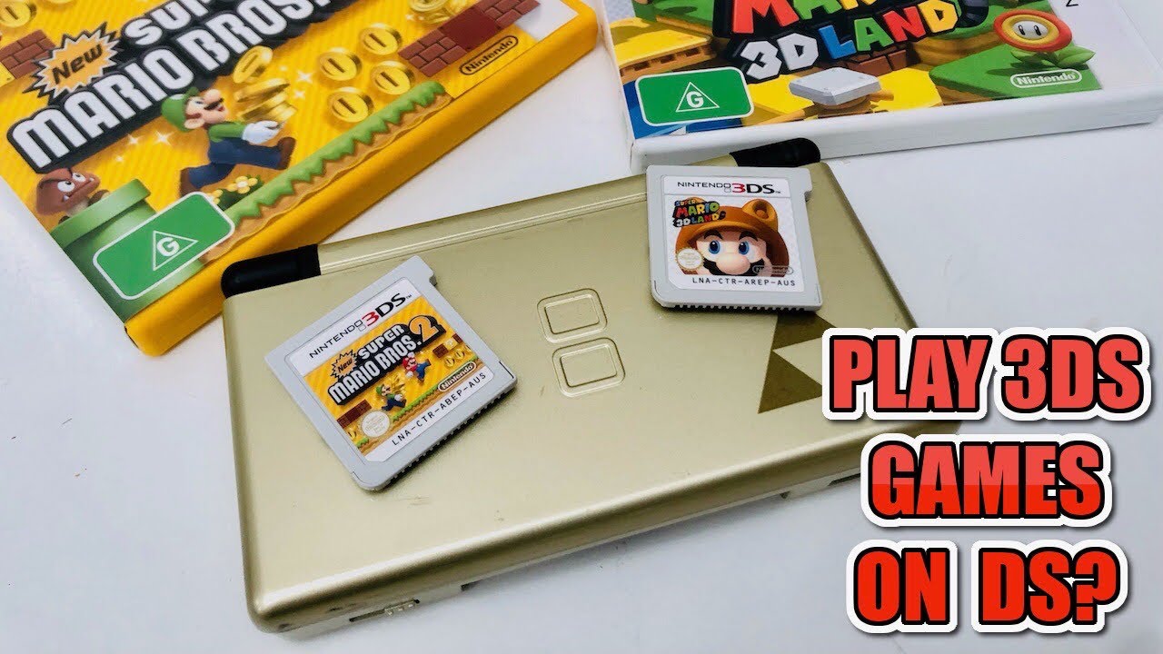Играть в игры 3DS на Nintendo DS Lite? Экспериментировать