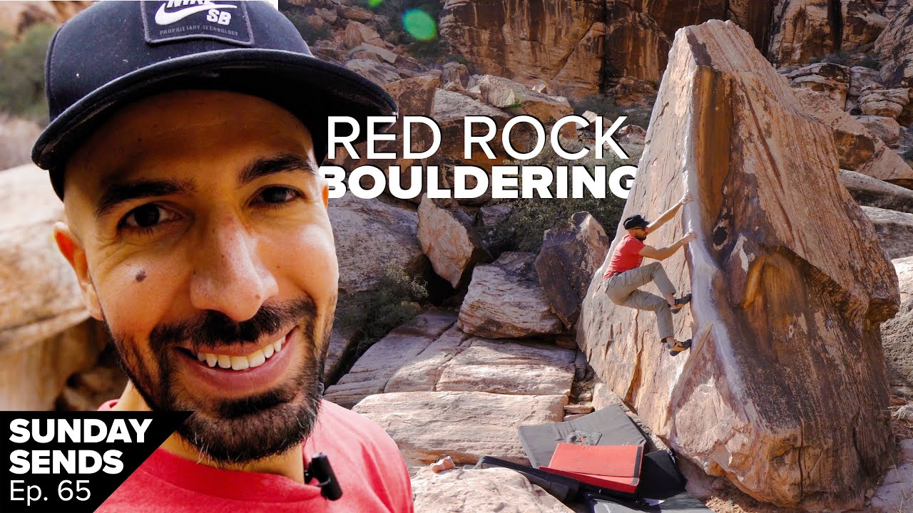 Ep. 65 - Red Rock Bouldering - My Tan V7/Mr. Moran V7/Porkchop V3