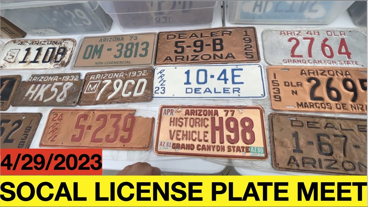 SOCAL ALPCA License Plate Meet 4/29/23
