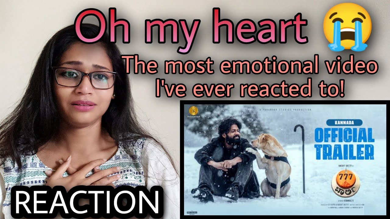 777 Charlie Trailer - Kannada | Rakshit Shetty | Kiranraj K | Paramvah Studios | Saranghi Reacts