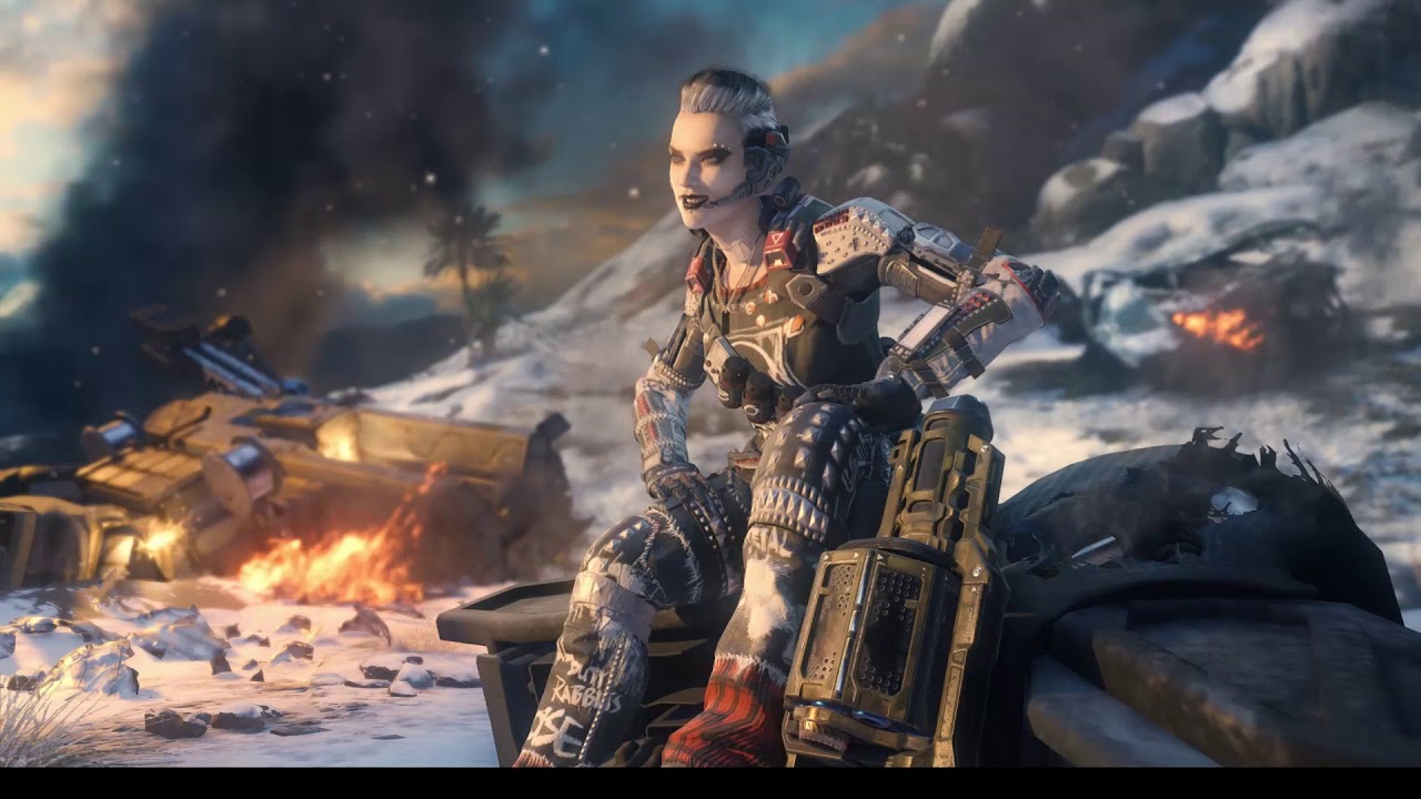 Call of Duty  Black Ops 3 Specialists menu without UI, 60 FPS / 1080 P