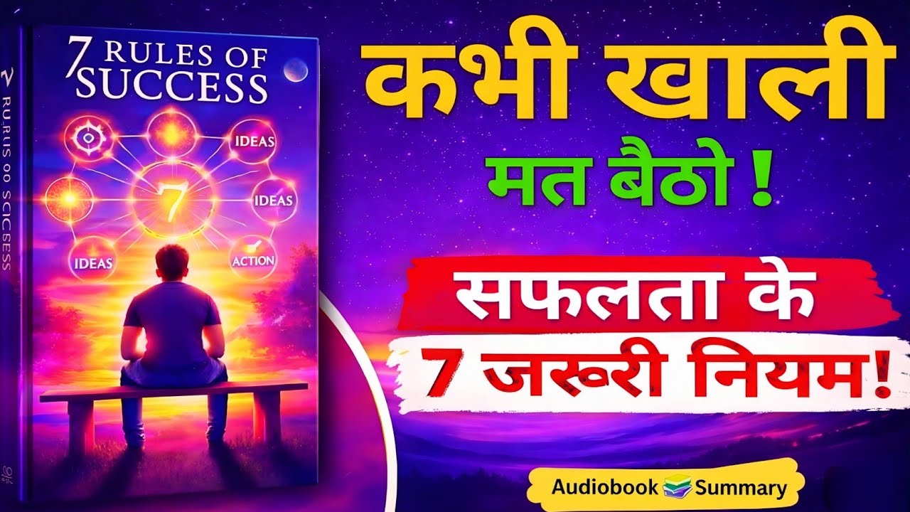 सफलता के 7 नियम जो आपकी जिंदगी बदल देंगे | 7 Rules of Success Book Summary in Hindi