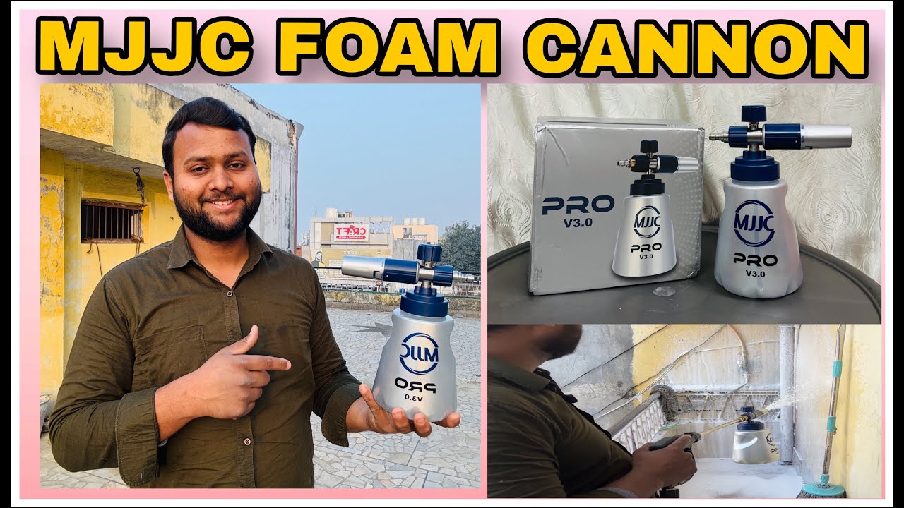 BEST CAR WASHING FOAM CANNON 🥳| MJJC PRO V 3.0 | UNBOXING & HONEST REVIEW👍 | HOW TO BUY IN INDIA | 😍