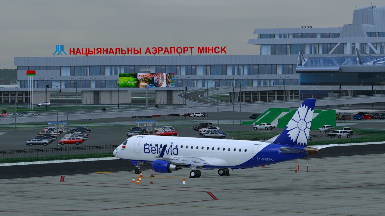 Минск - Санкт-Петербург | Embraer E175 | Belavia | UMMS - ULLI | X-Plane 12.3.1