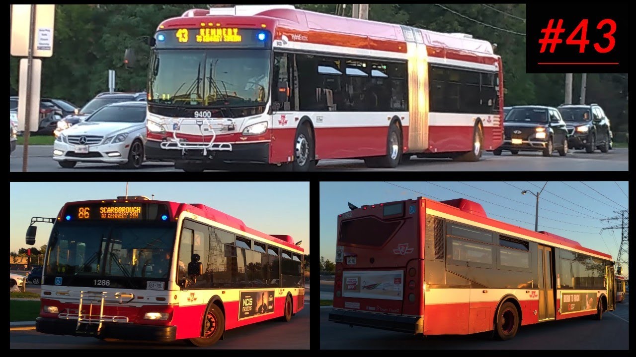 SCARBOROUGH - TTC Bus Compilation #43