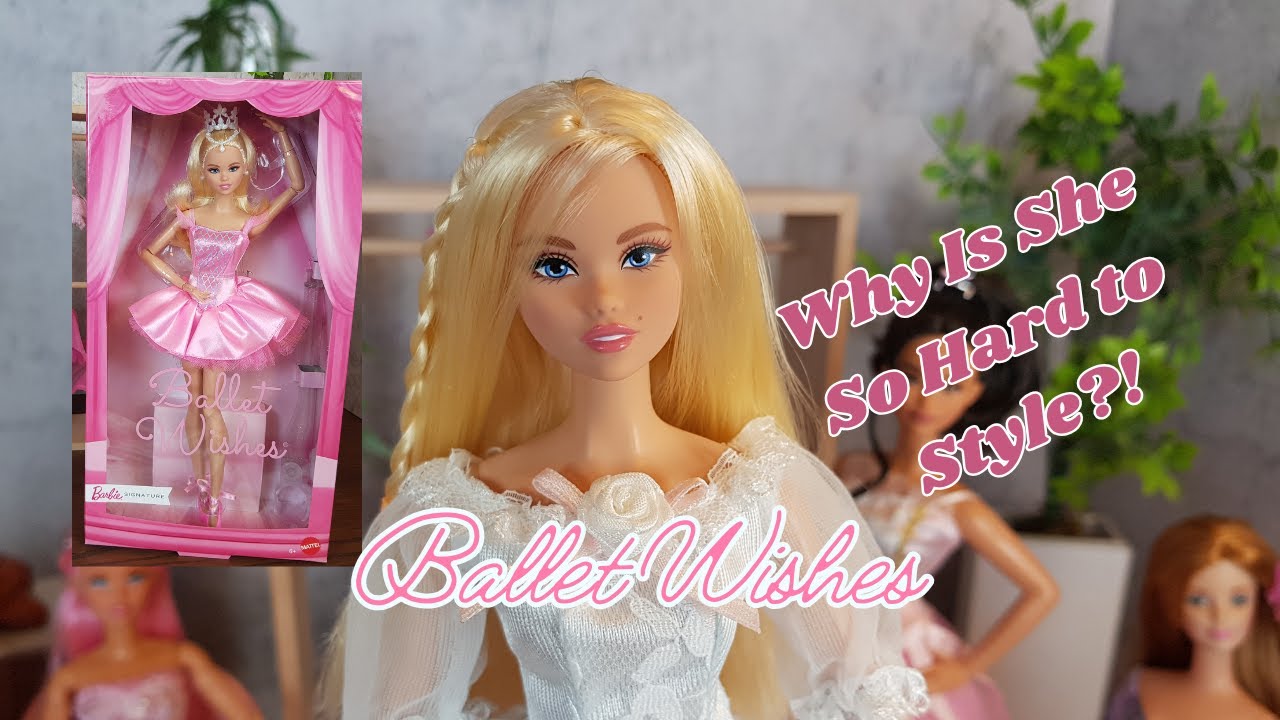 Review & Restyle Struggles + Comparison | 2025 Ballet Wishes Barbie | Princess & Y2K Looks