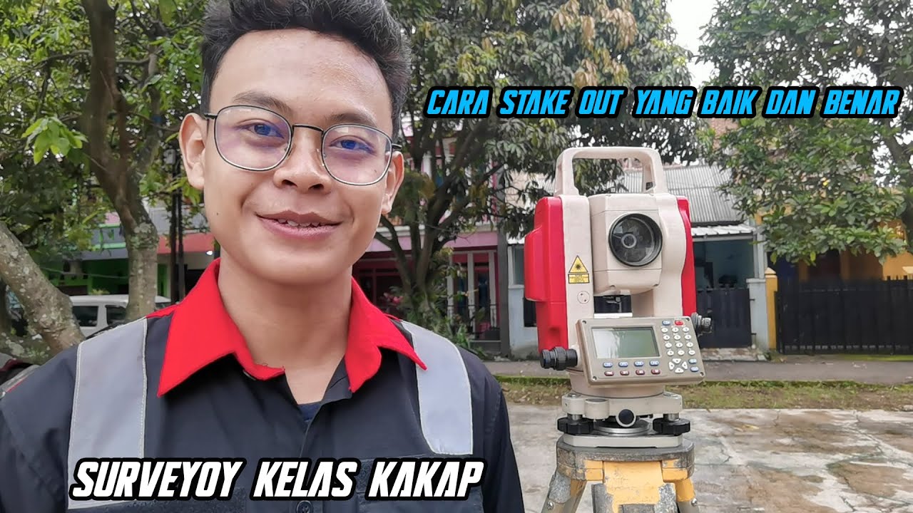 [TUTORIAL] Stake Out Total Station Kolida W/ Surveyor Kelas Kakap