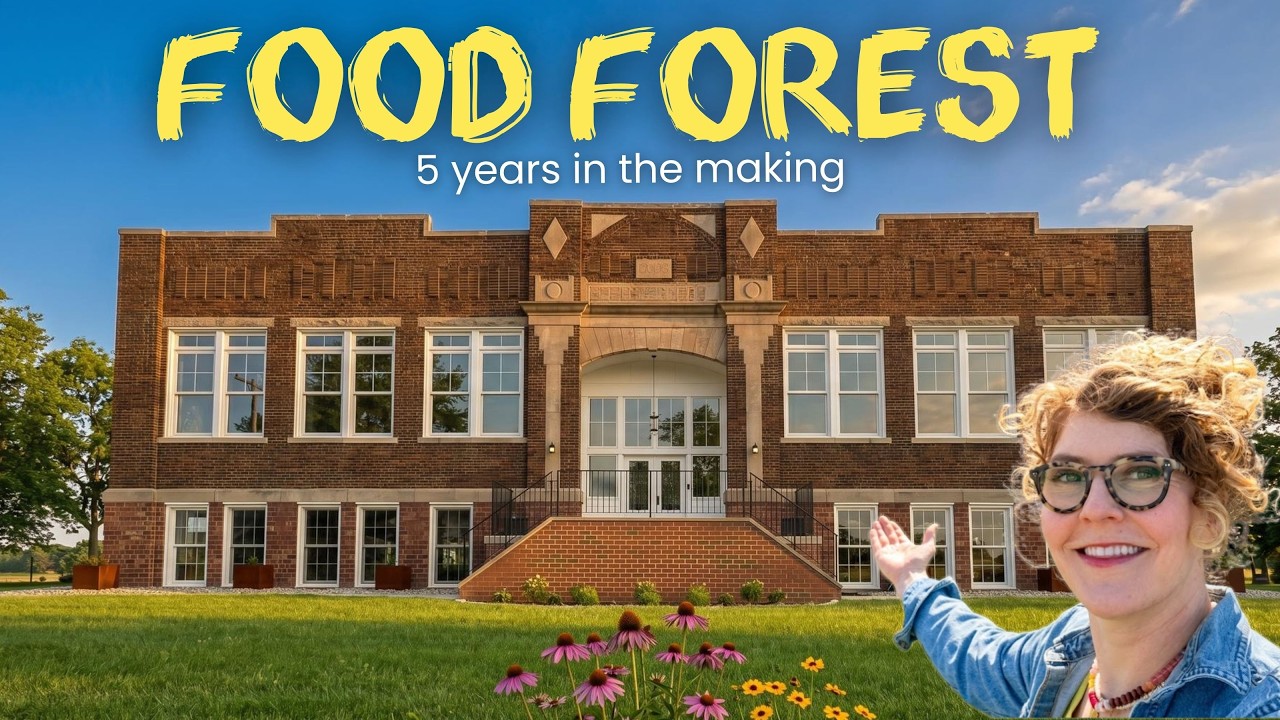 Our Schoolhouse Finally Has a Food Forest (We Waited 5 Years for This)