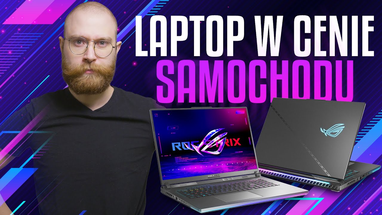 ASUS ROG Strix Scar 16 - RTX 4080 w cenie SAMOCHODU