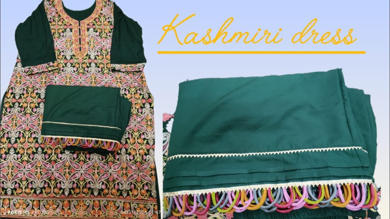 Kashmir Dress Design 👗 